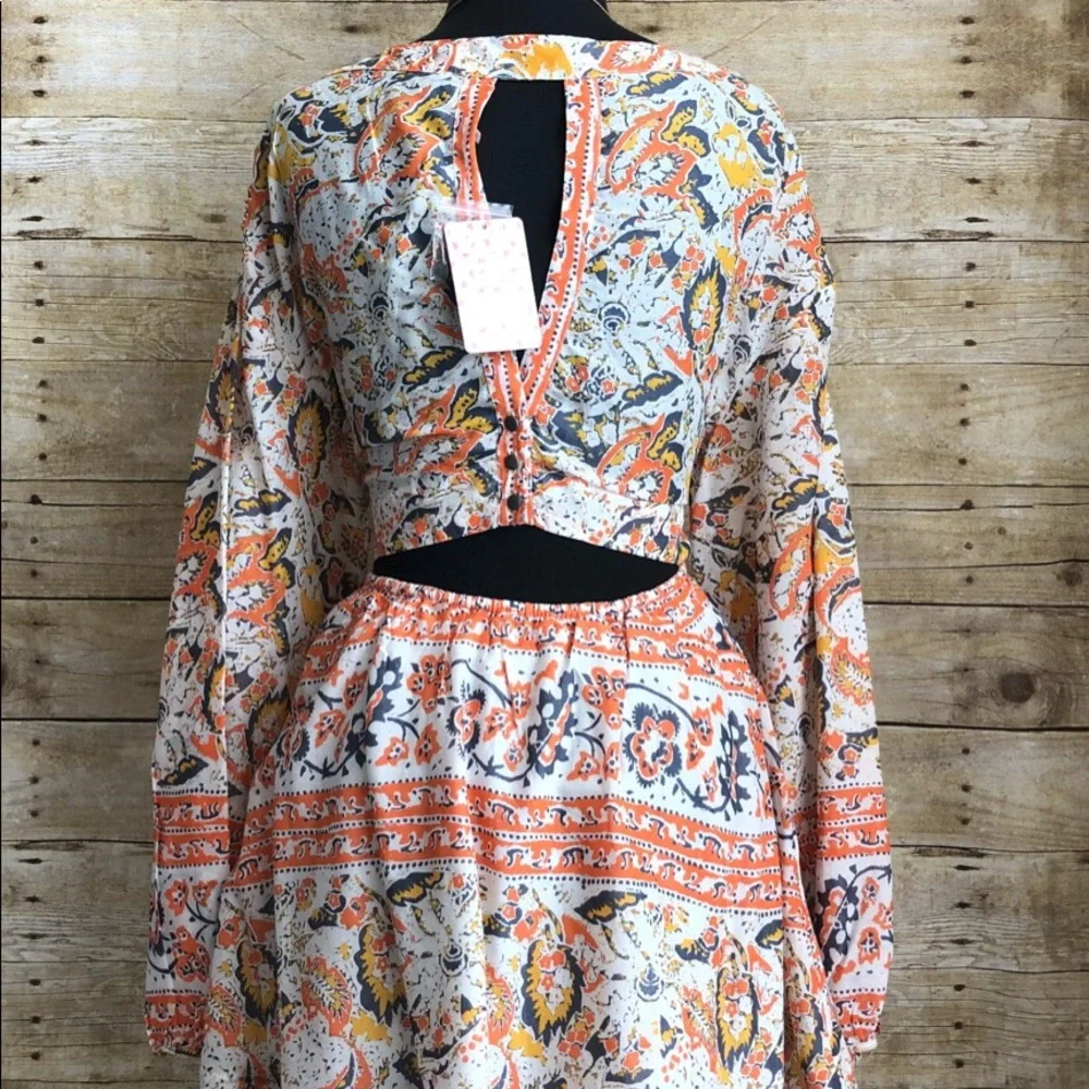 RARE FREE PEOPLE WASH IVO DRESS ( SOLD OUT)  XS - Picture 6 of 6